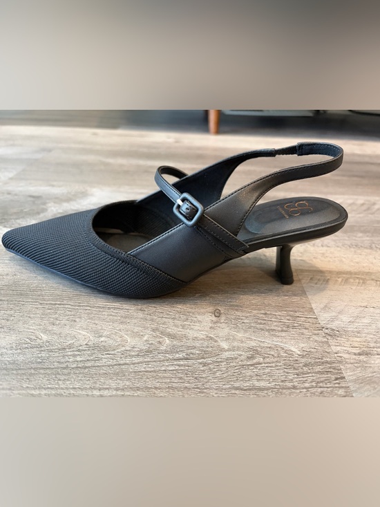 Cosy Island Shoes - Cosy Island StrikeStep Elegant Stiletto Heeled Slingback - Low Heeled